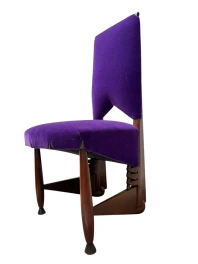 Pair of Amsterdamse School Chairs by Michel De Klerk for 't Woonhuys, 1916